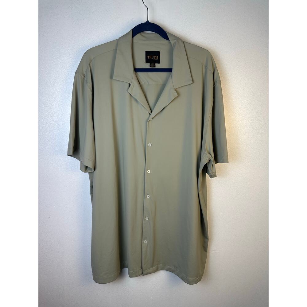 Truth by Republic Men's gray 2XL dress/casual button-up no iron